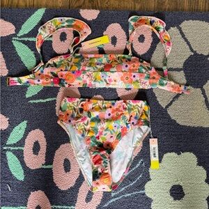 NWT Summersalt X Rifle Paper Co Bikini Set